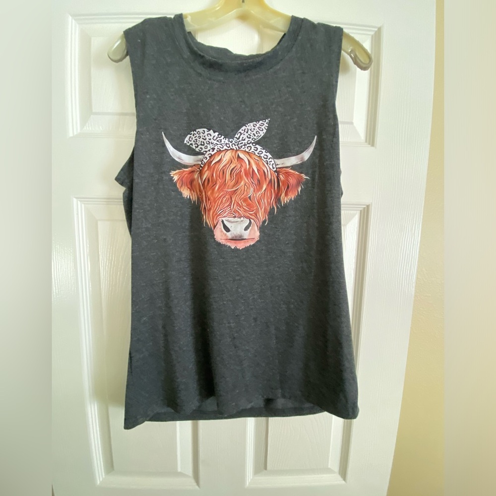Cow Tank Top